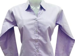 Formal Purple Shirt with Stripes